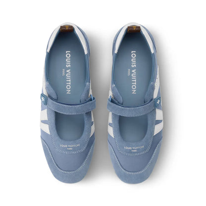 Louis Vuitton Sneakerina Mary Jane Azur