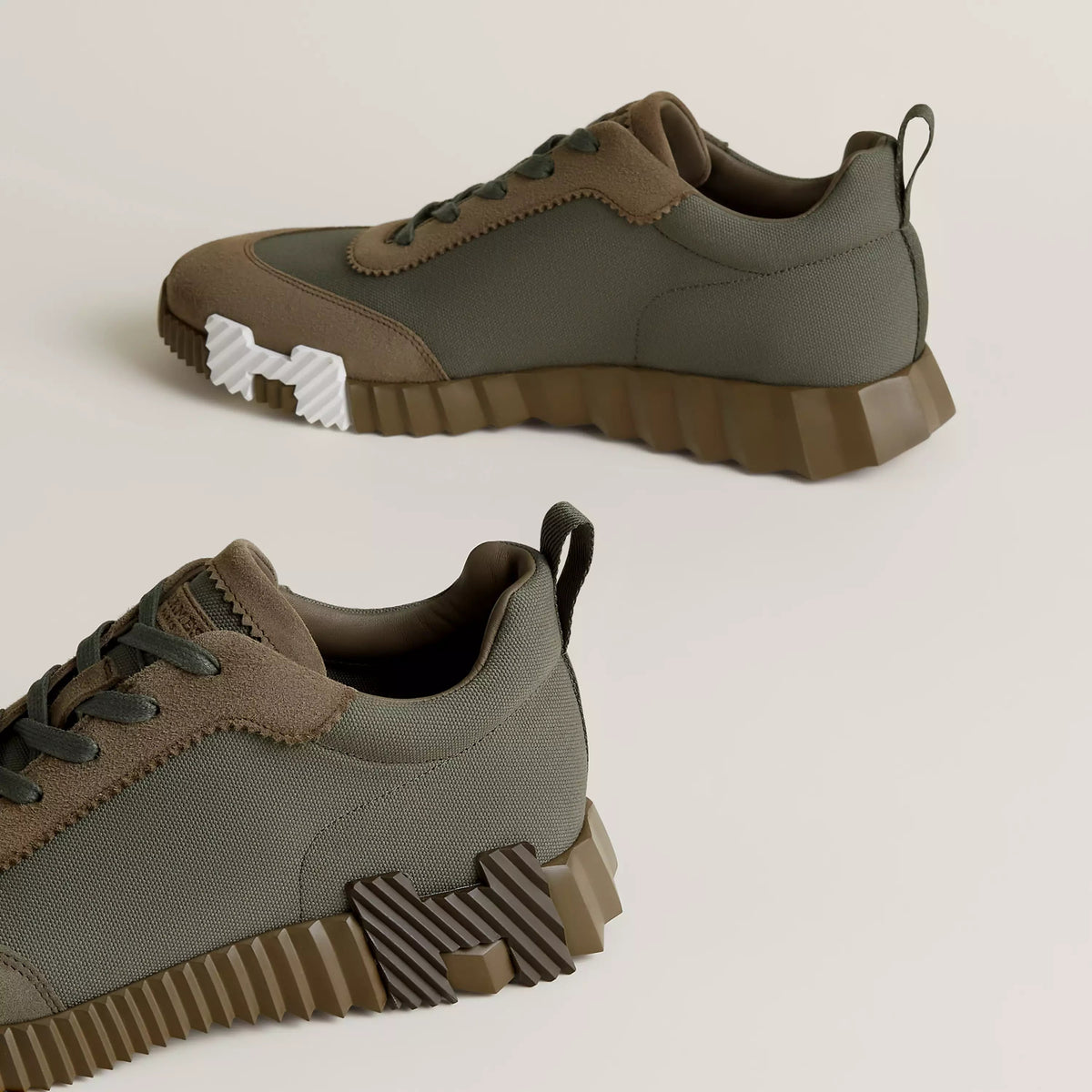 Hermes Bouncing sneaker 'Vert Toundra'