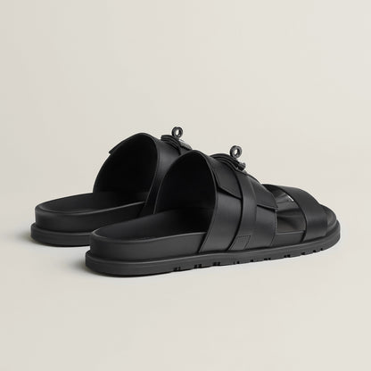 Hermes / Jackson sandal Noir