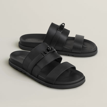 Hermes / Jackson sandal Noir