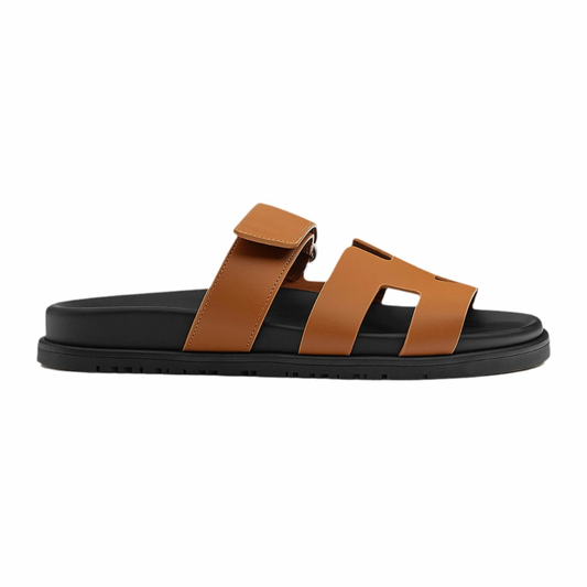 Hermes Chypre sandal 'Naturel'