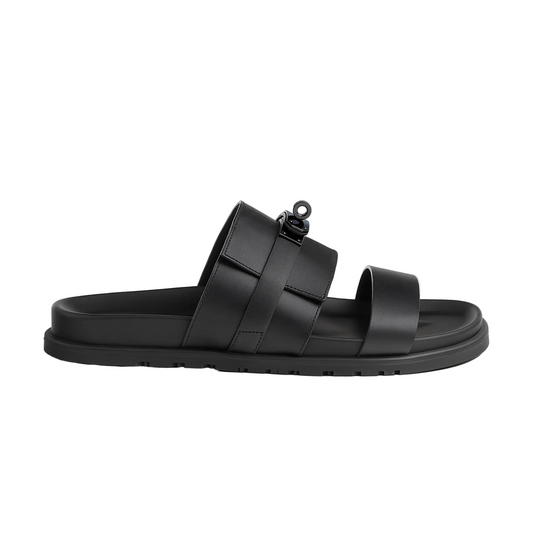 Hermes / Jackson sandal Noir