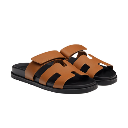 Hermes Chypre sandal 'Naturel'