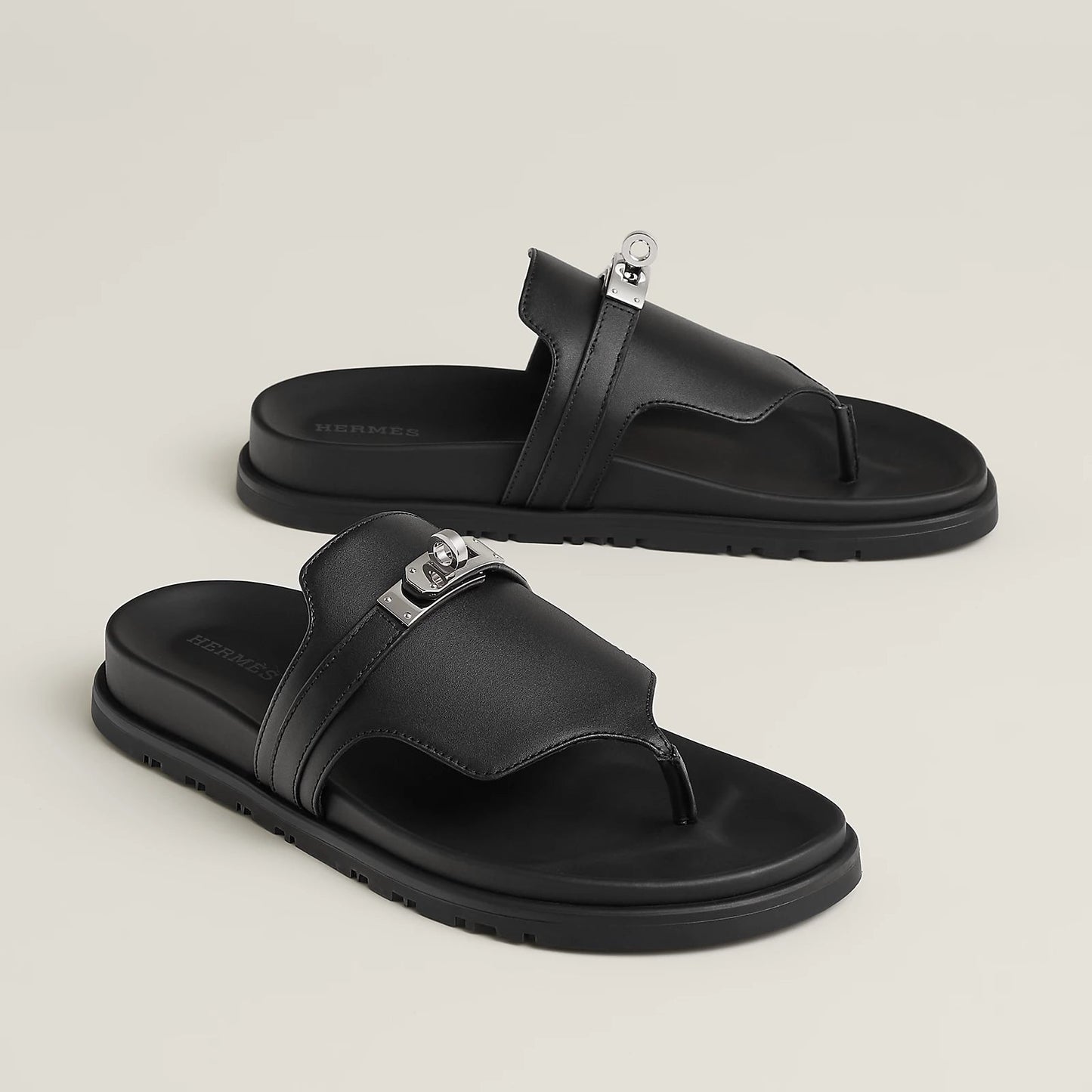Hermes / Empire sandal Noir