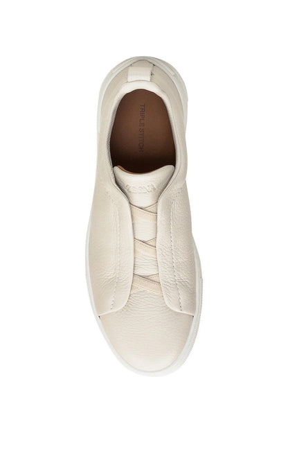 Zegna Triple Stitch™ Off-White Sneakers