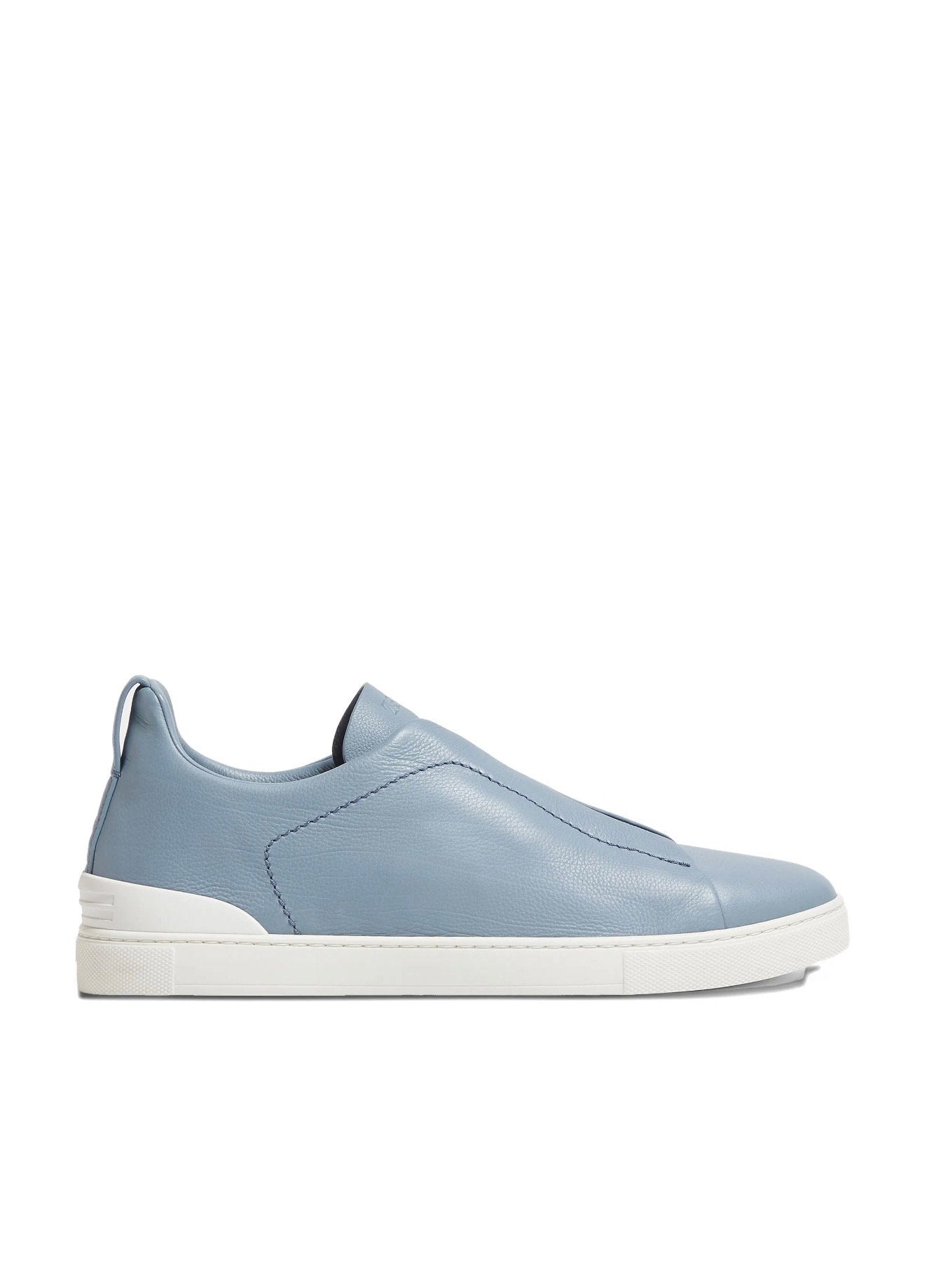 Zegna Triple Stitch™ Light Blue Sneakers