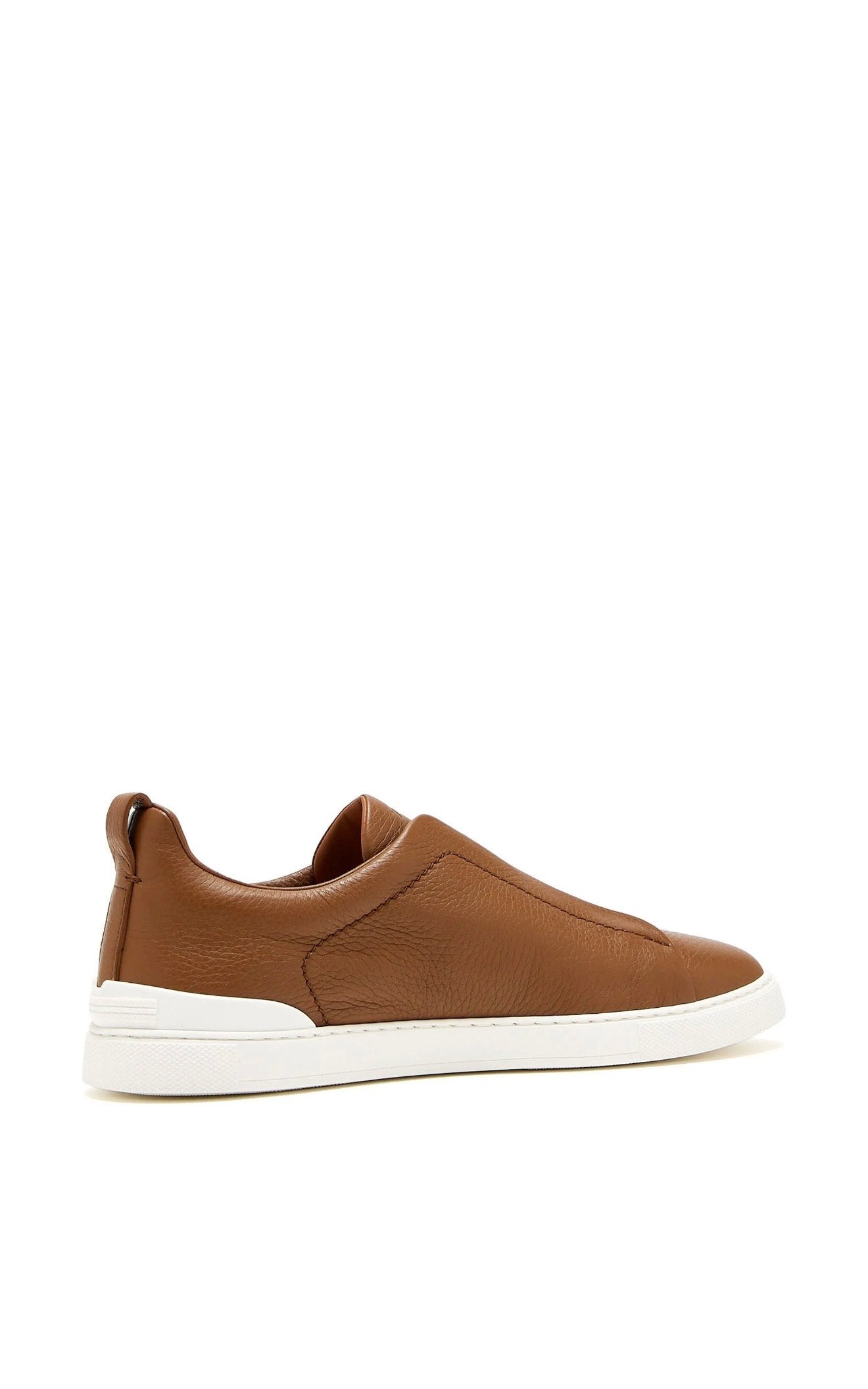 ALMOND BROWN TRIPLE STITCH™ SECONDSKIN SNEAKERS