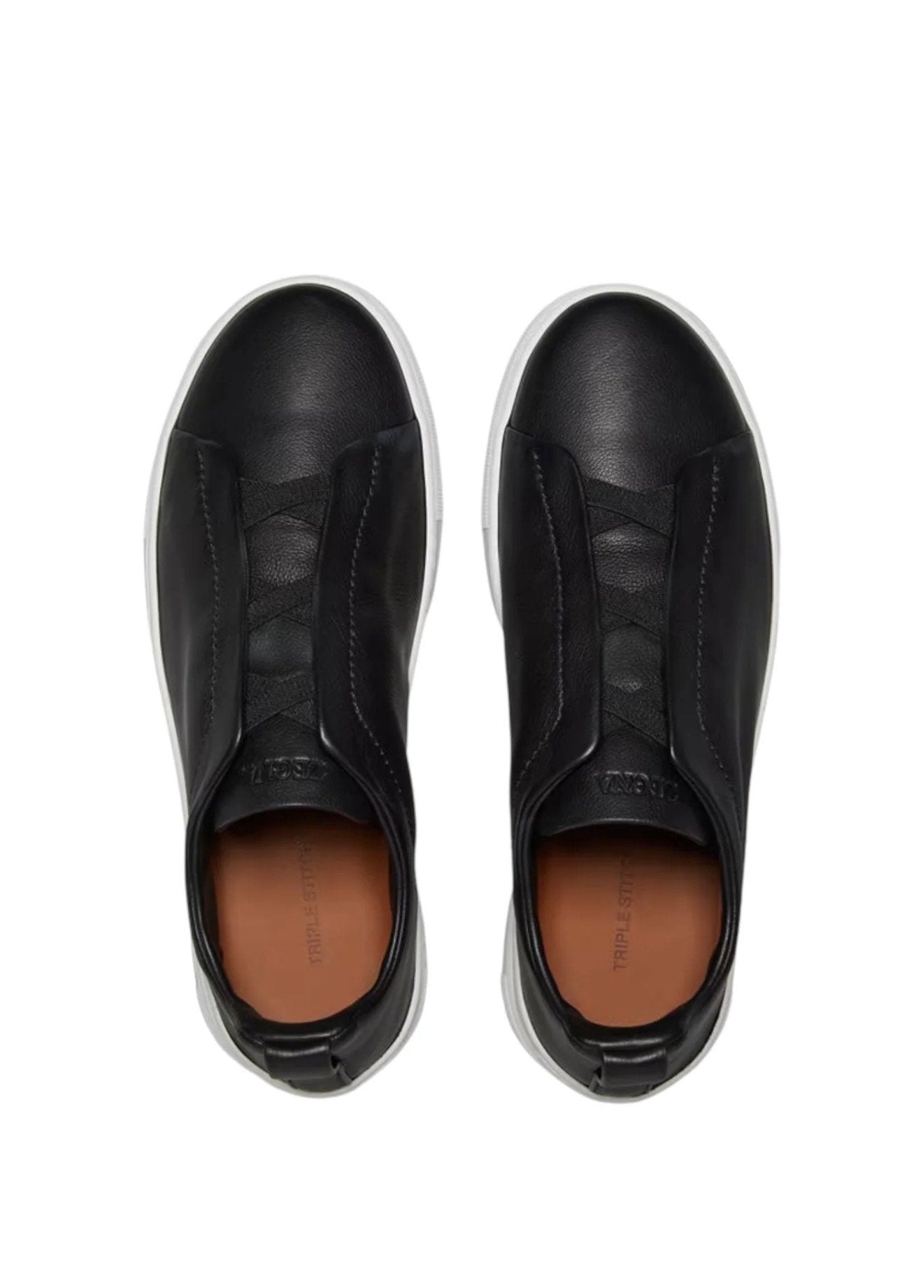 BLACK TRIPLE STITCH™ SECONDSKIN SNEAKERS