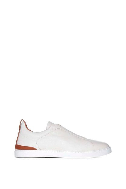OFF WHITE DEERSKIN TRIPLE STITCH™ SNEAKERS