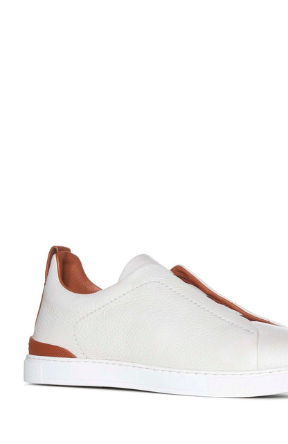 OFF WHITE DEERSKIN TRIPLE STITCH™ SNEAKERS