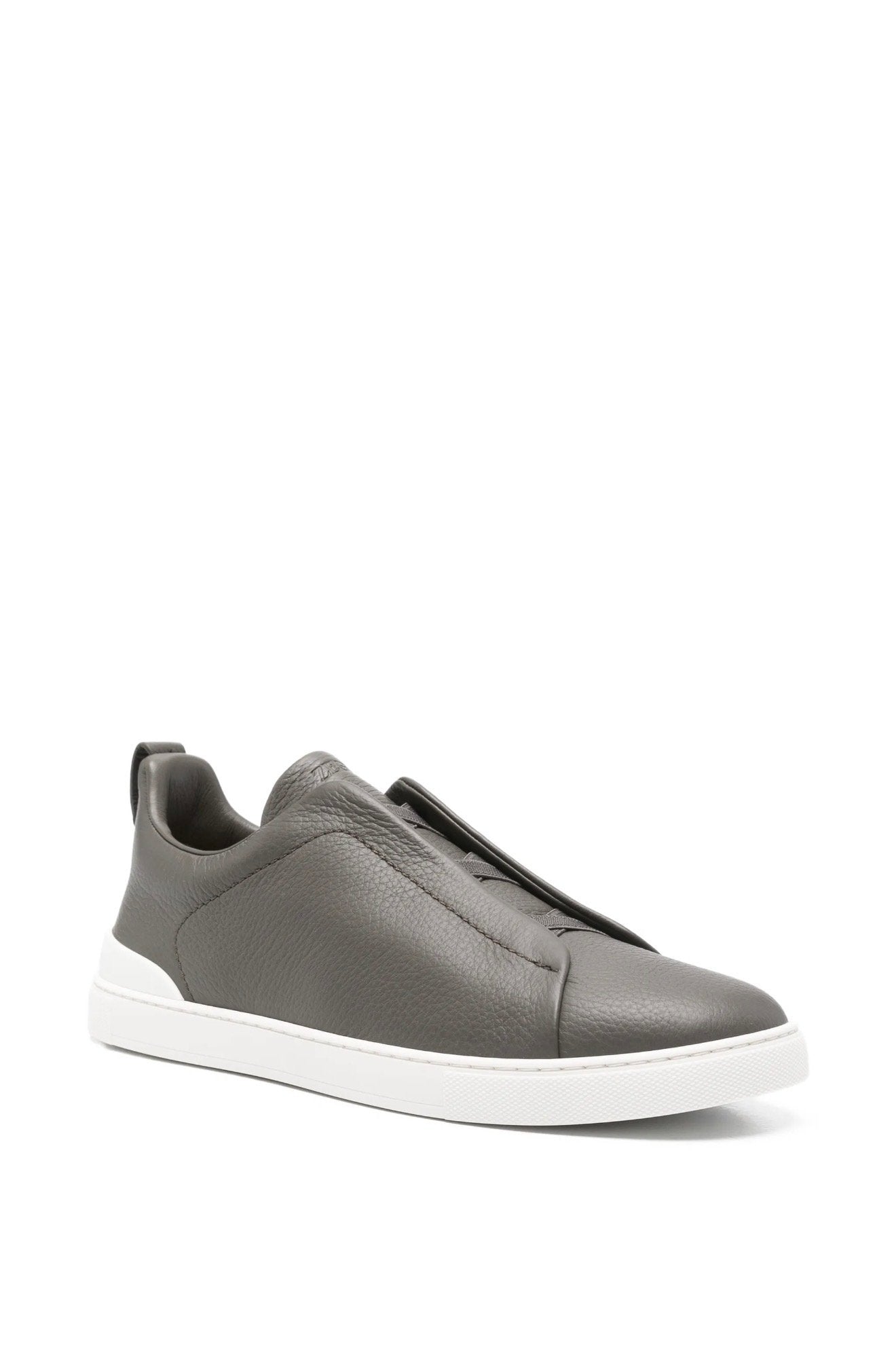 DARK TAUPE TRIPLE STITCH™ SECONDSKIN SNEAKERS
