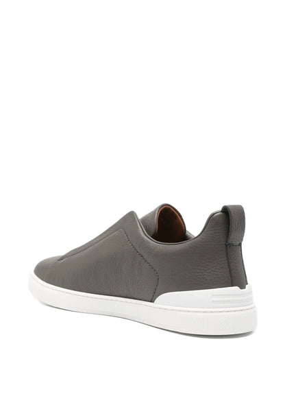 DARK TAUPE TRIPLE STITCH™ SECONDSKIN SNEAKERS