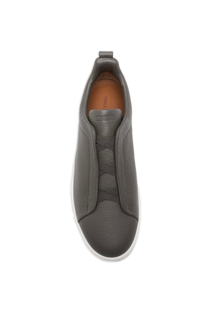 DARK TAUPE TRIPLE STITCH™ SECONDSKIN SNEAKERS