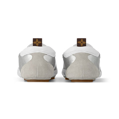 Louis Vuitton LV Sneakerina Metallic grained calf leather